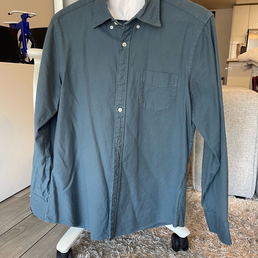 Charles Tyrwhitt Slate Casual Button Down Shirt